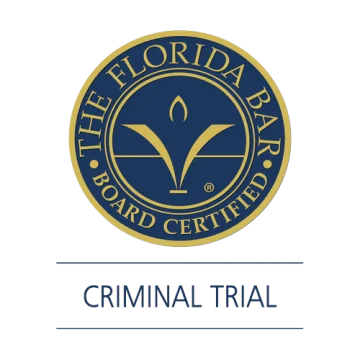 Florida Bar Board Certified in Criminal Trial Law
