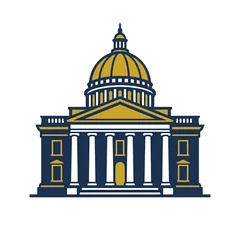 Federal crimes courthouse icon